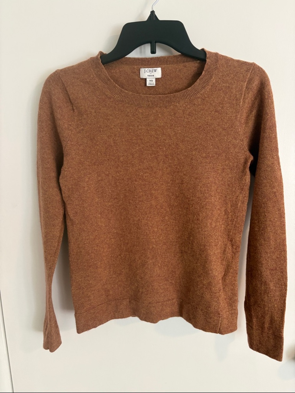 J. Crew Wool Blend Teddie Women's Crewneck Sweater